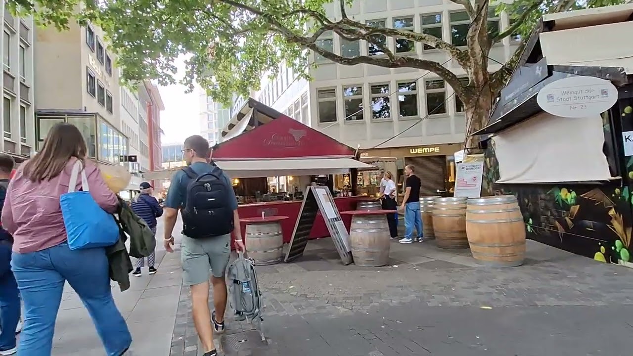 Stuttgarter Weindorf 2025 Rundgang