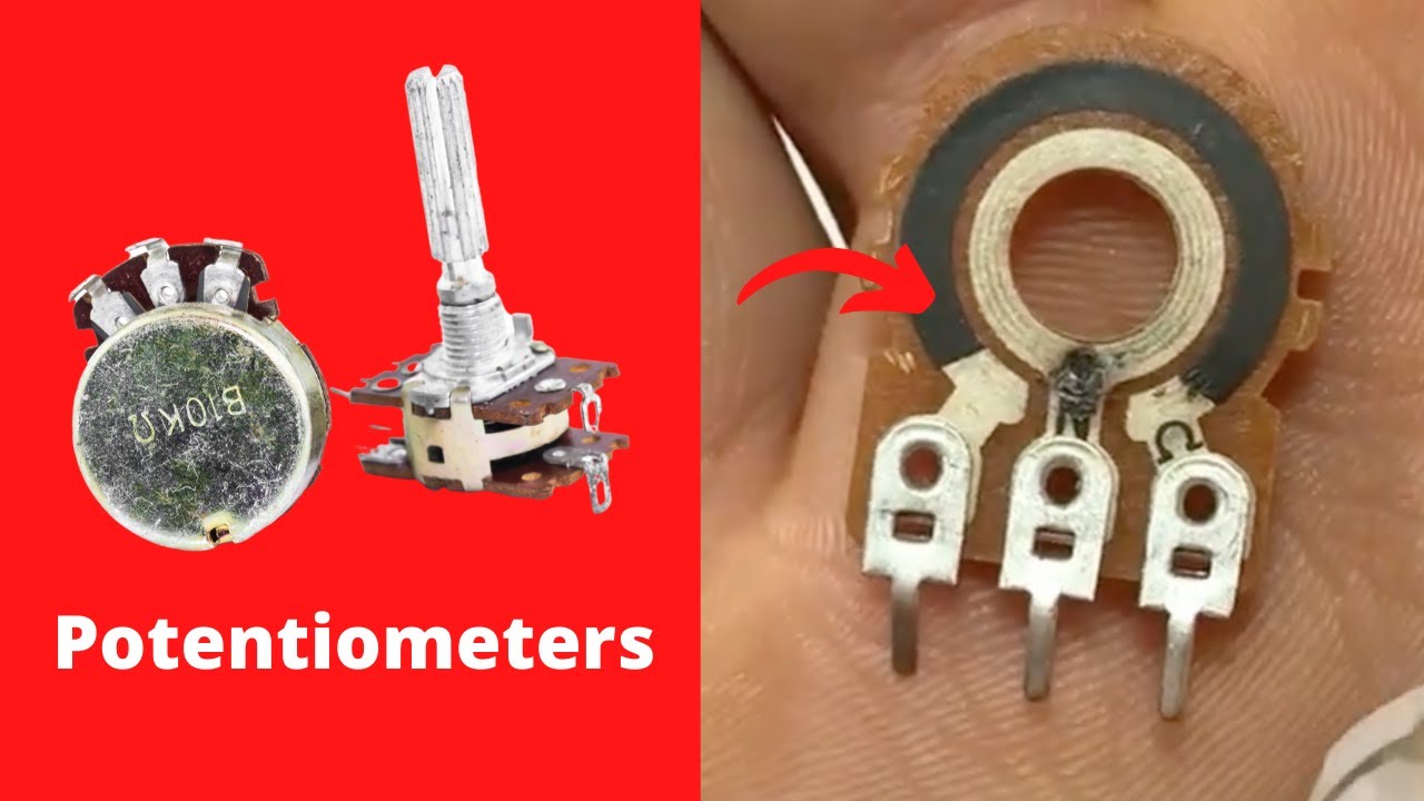 Potentiometers with DC Motor - Simple Circuit Activity