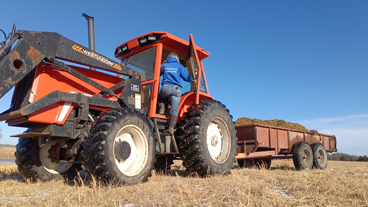 Spreading Manure on a 1st generation farm #fertilizer