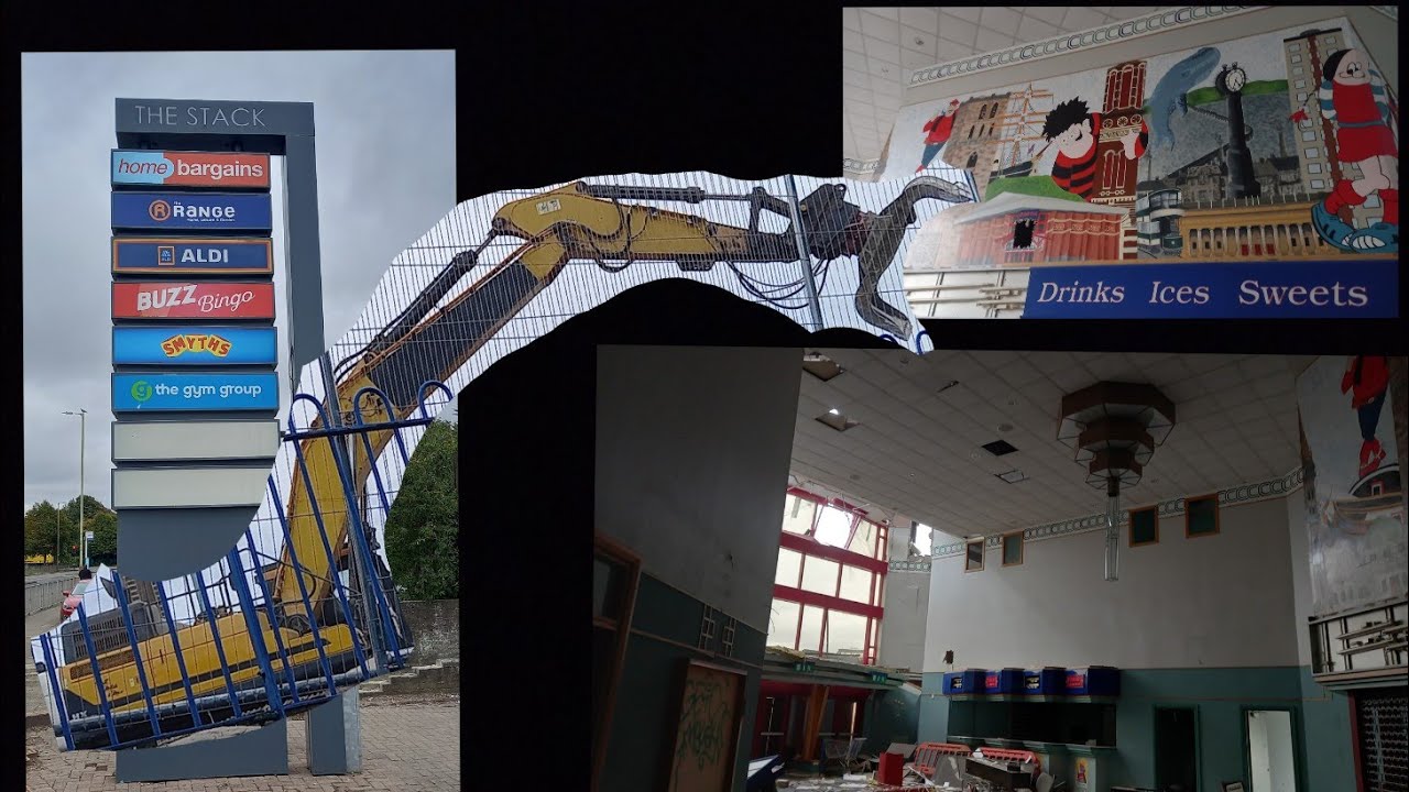 Last look inside Odeon Cinema(Dundee Stack) before demolition   ......Scotland.....202)....