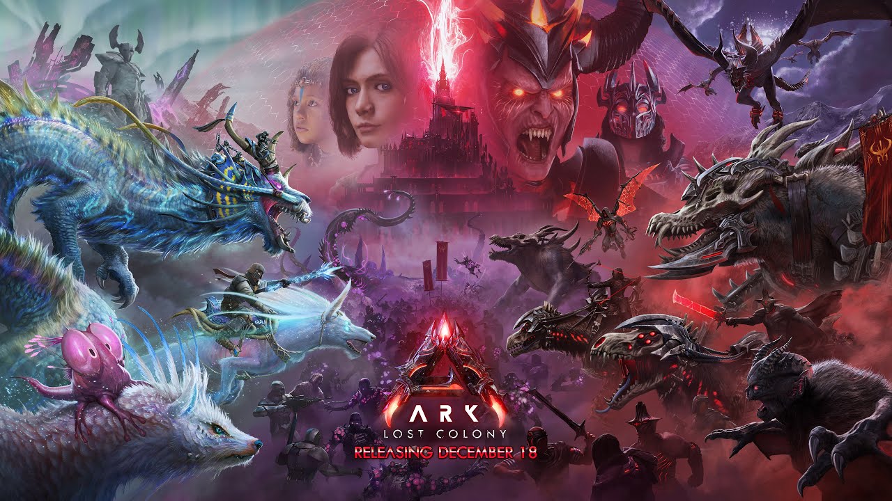 Огромный ревил Lost Colony, тек крыльев (?), новой живки и... делея  #arksurvivalascended