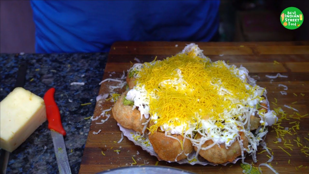 Famous Cheese Overloaded Pani Puri | Cheese Pani Puri Recipe | Indian Street Food 2021 | Chennai