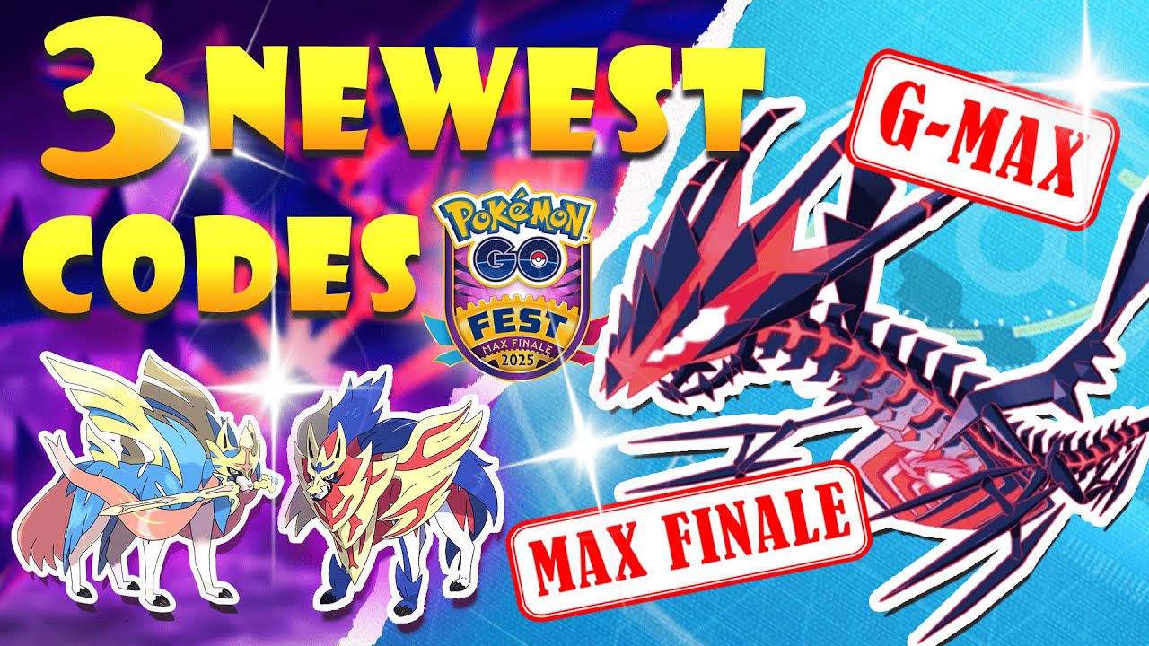 ETERNATUS Comes! Top 5 Gigantamax MUST-CATCH! 3 FREE Promo Codes! [MAX FINALE GUIDE]