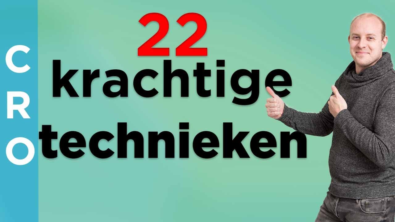 22 Conversie Technieken Als Je Weinig Bezoekers Hebt