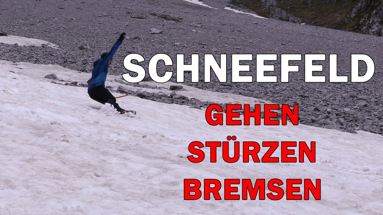 SCHNEEFELDER - Richtig gehen, st&uuml;rzen, bremsen!