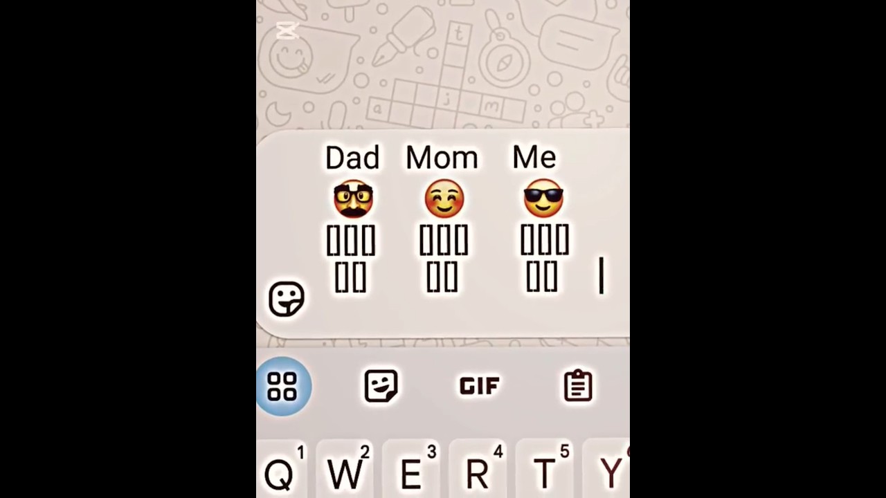 Art 🔥 #emoji #art #newtrend #shorts #explorepage #emojiart #explore #trending #momdad #mom #family