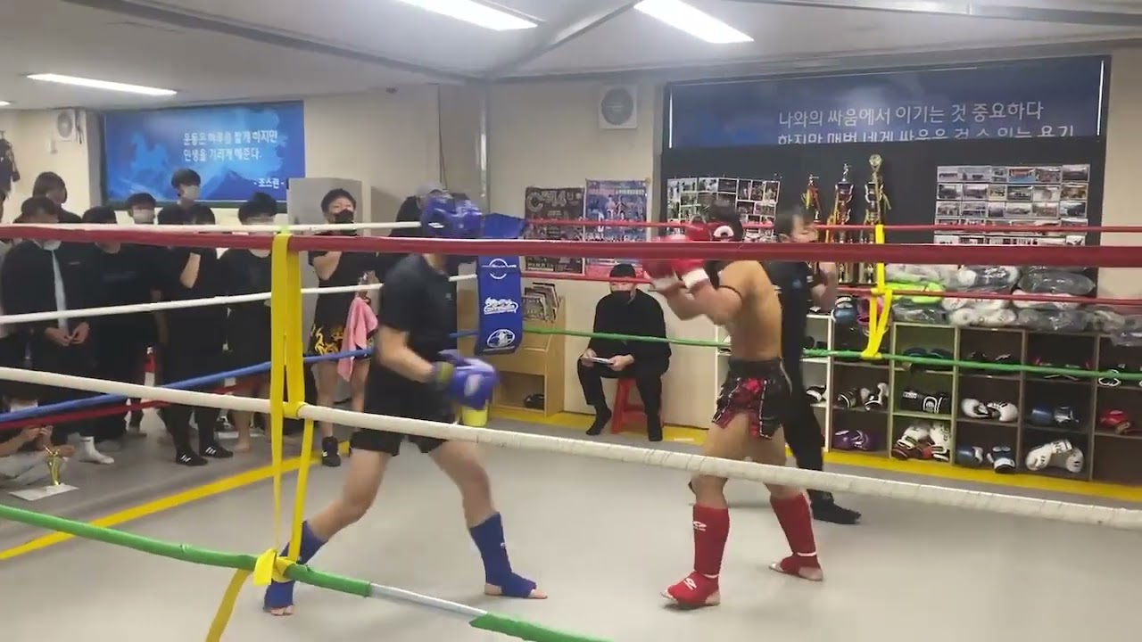 제5회 밀양시 킥복싱협회장배 대회 고등부 -70kg  환태완