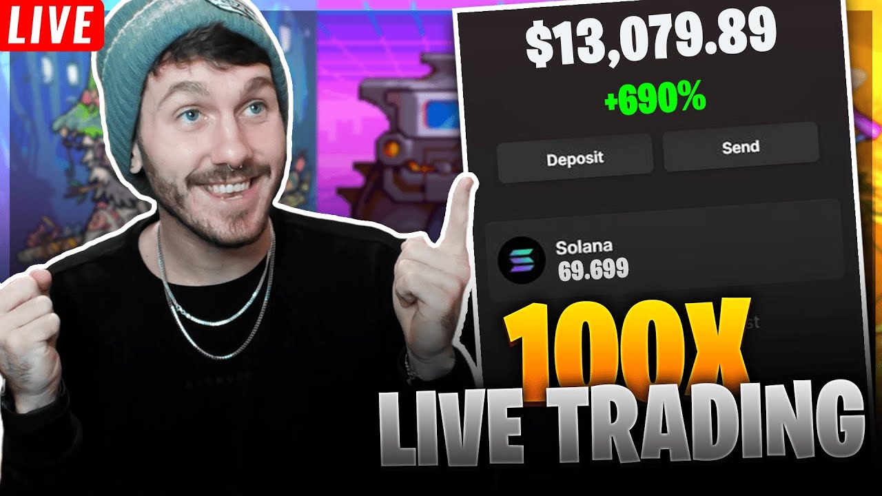 THE 1,000 SOLANA CHALLENGE! LIVE TRADING SOLANA NFTS & MAKING BANK! (JERZY NFT)