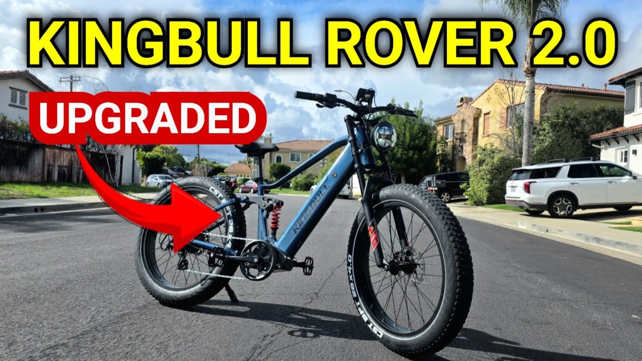 Тестируем Kingbull Rover 2.0 — лучший электровелосипед с полной амортизацией на данный момент?