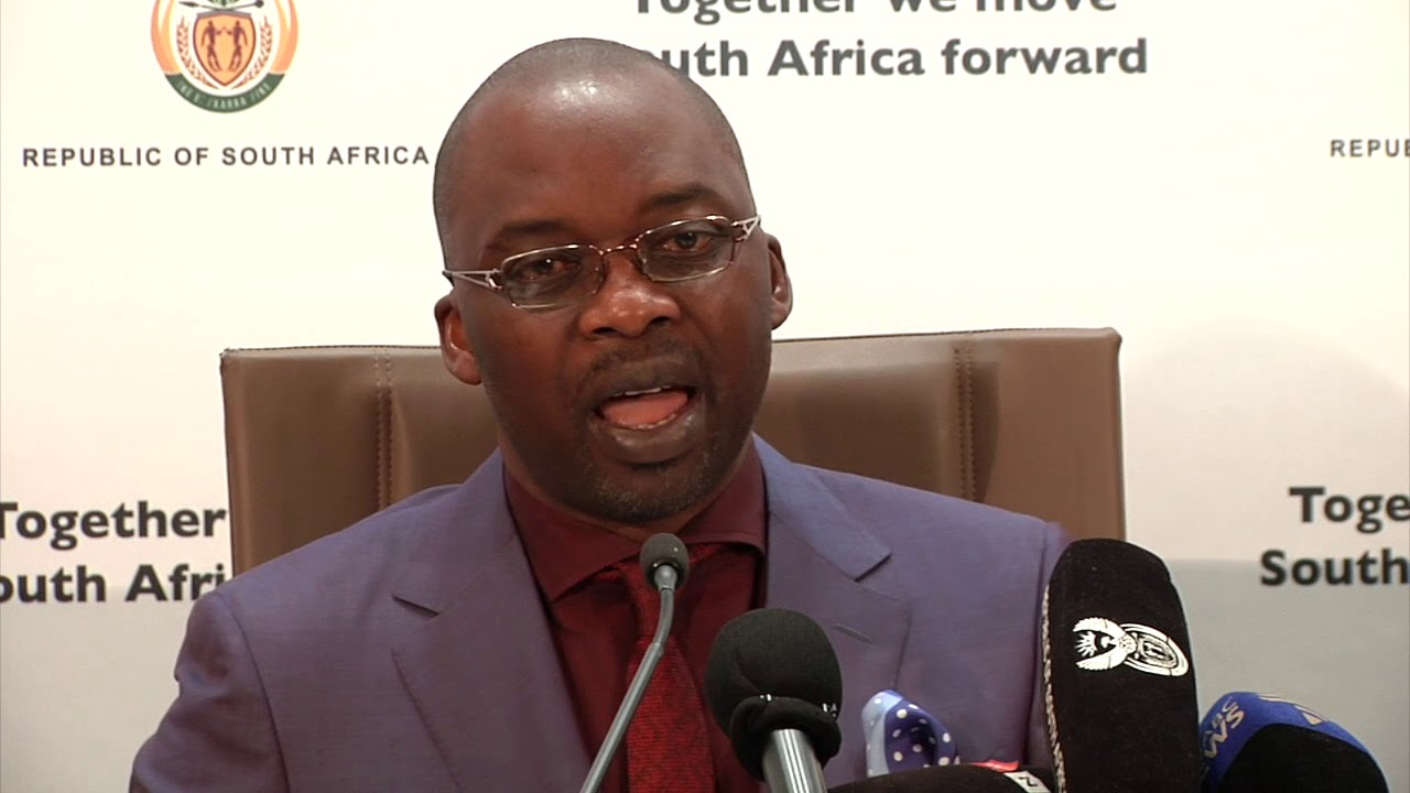Minister Michael Masutha briefs media on Janus Waluz parole application