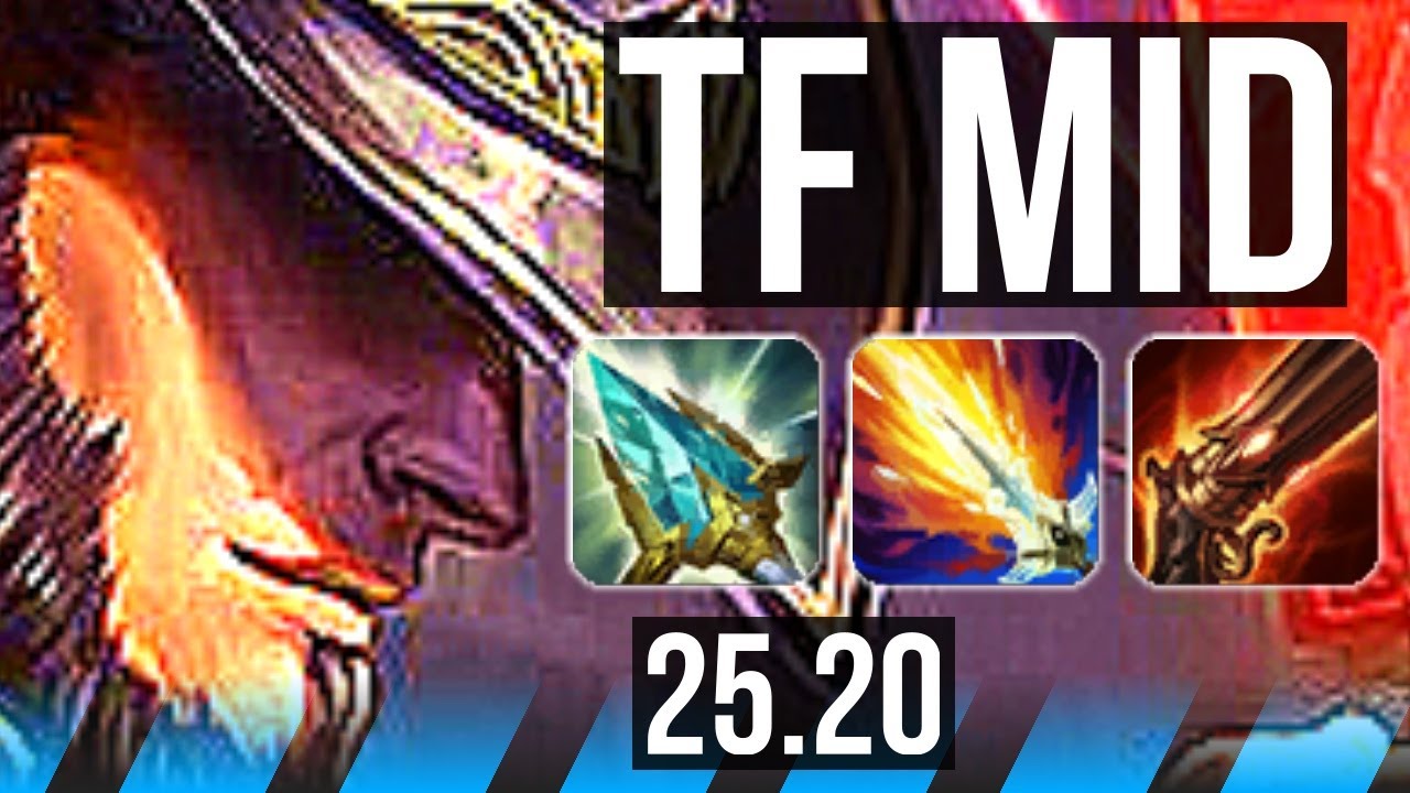 TWISTED FATE vs MEL (MID) | EUW Master | 25.20