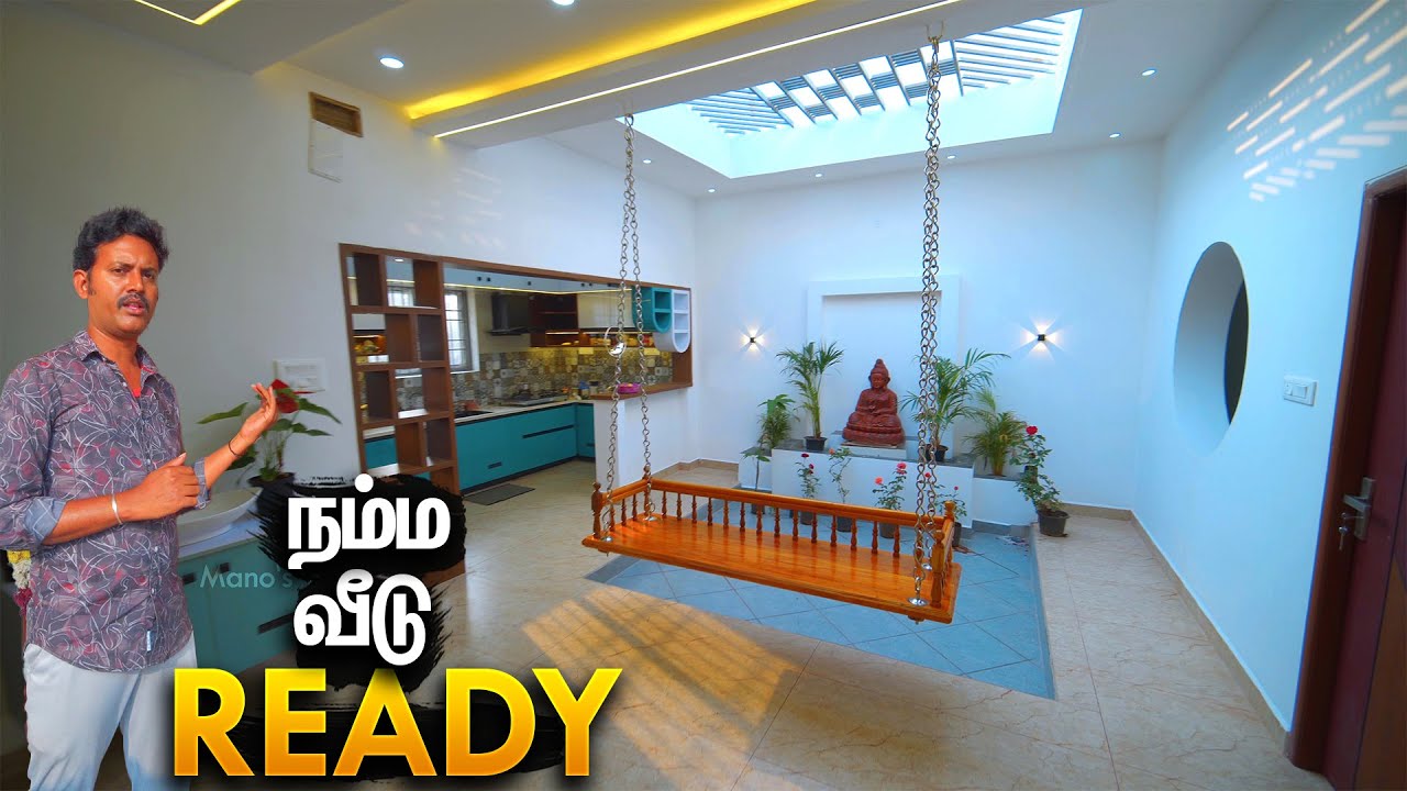 நம்ம வீடு ரெடி🏡 Our 2BHK House with Interior Design | Mano's Try Home Tour