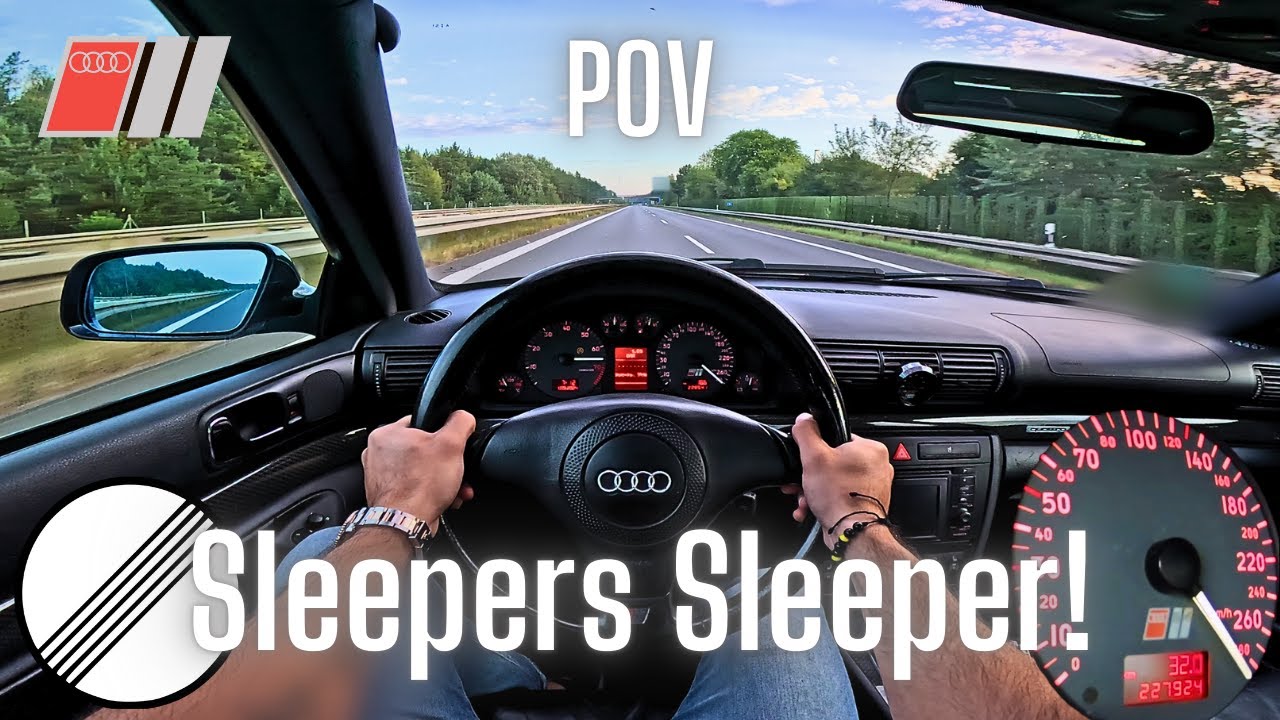 Ultimate Sleeper Audi S4 B5 | 600+ PS Autobahn POV (300 km/h!)