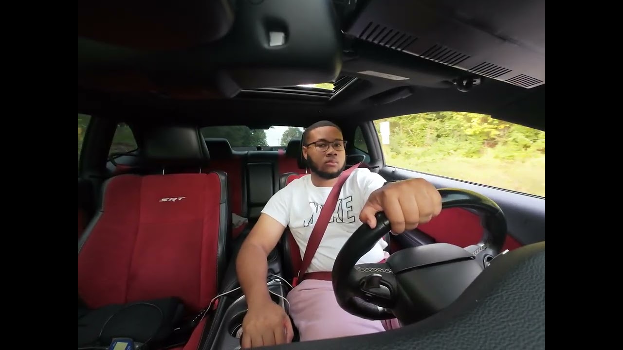 Driving the hellcat around town