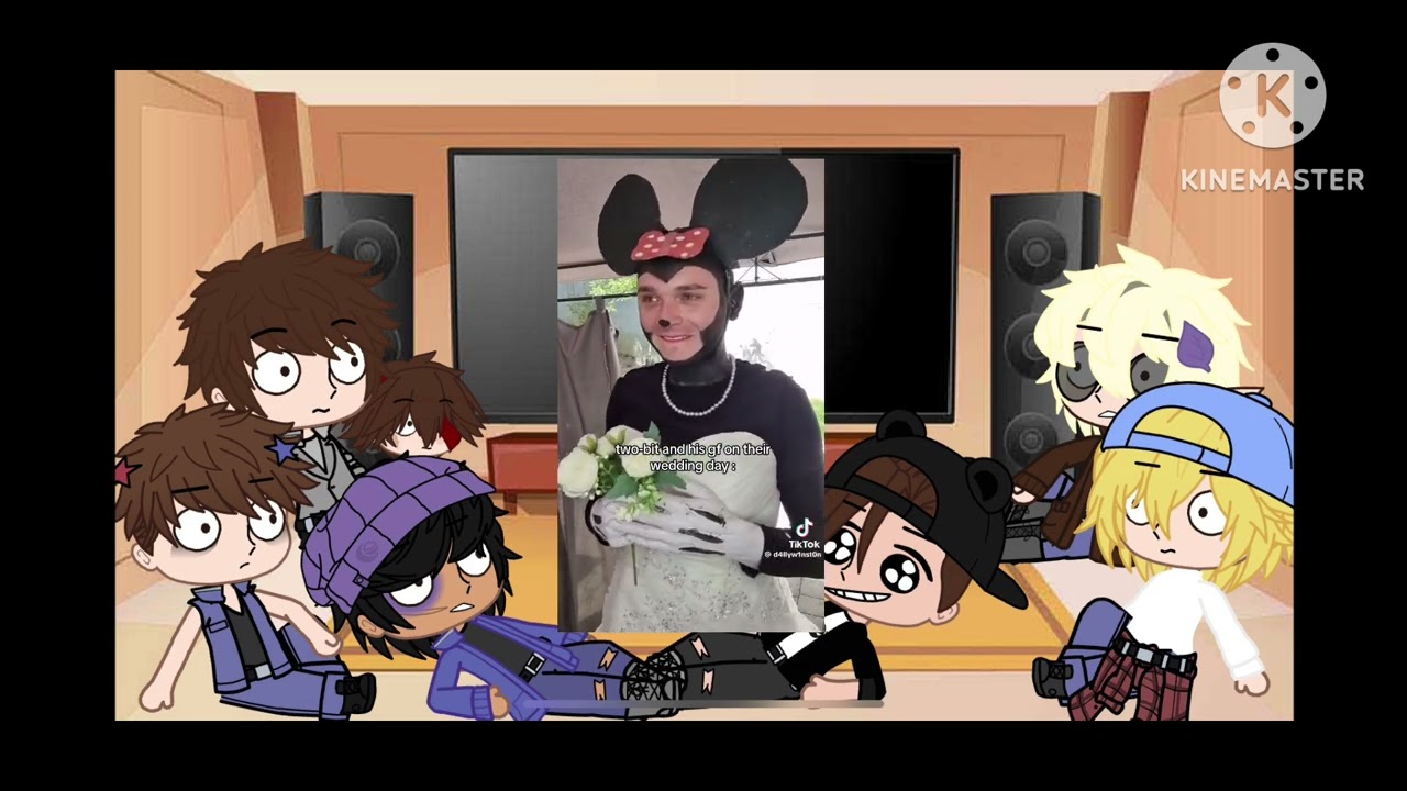 Abusive au reacts to original