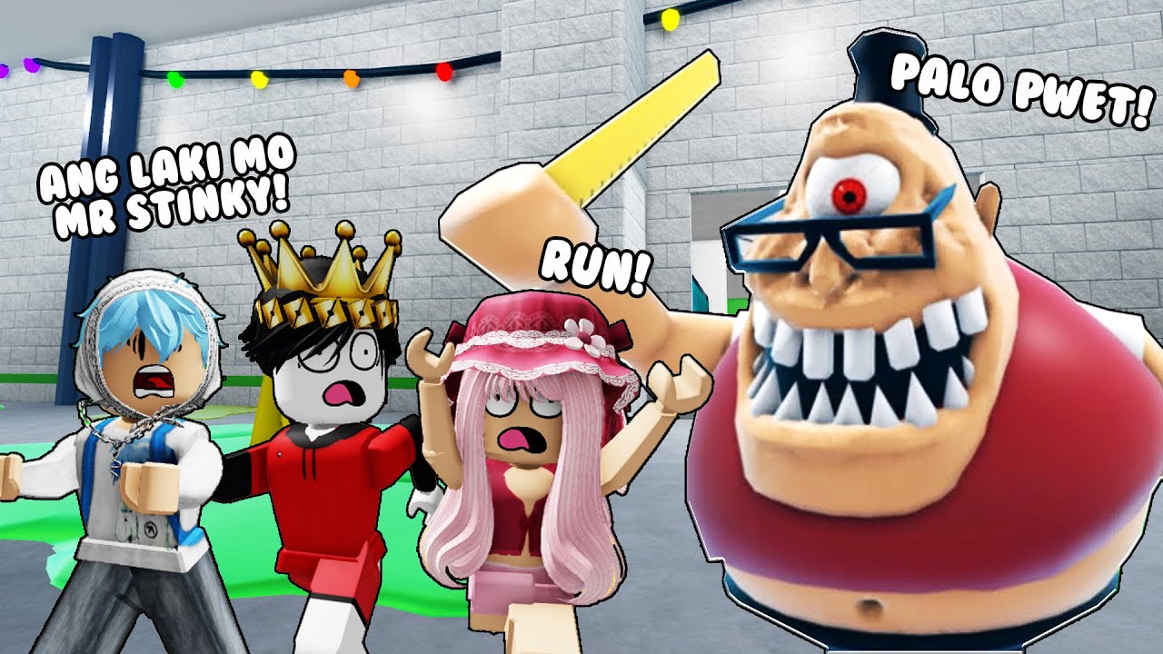 NAPATAY namin ang SECRET BOSS Hard Mode! w/ peps&azen!  || MR STINKYS DETENTION