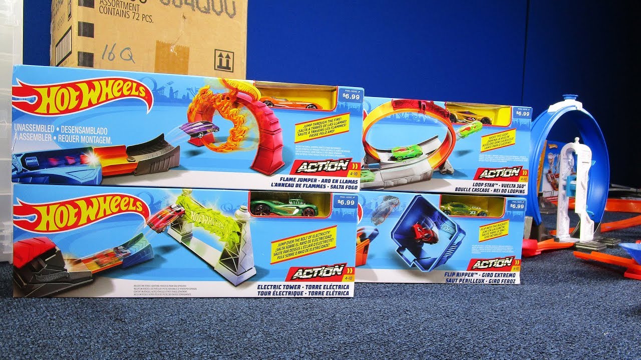 Hot Wheels Mini Stunt Track Sets from 2019