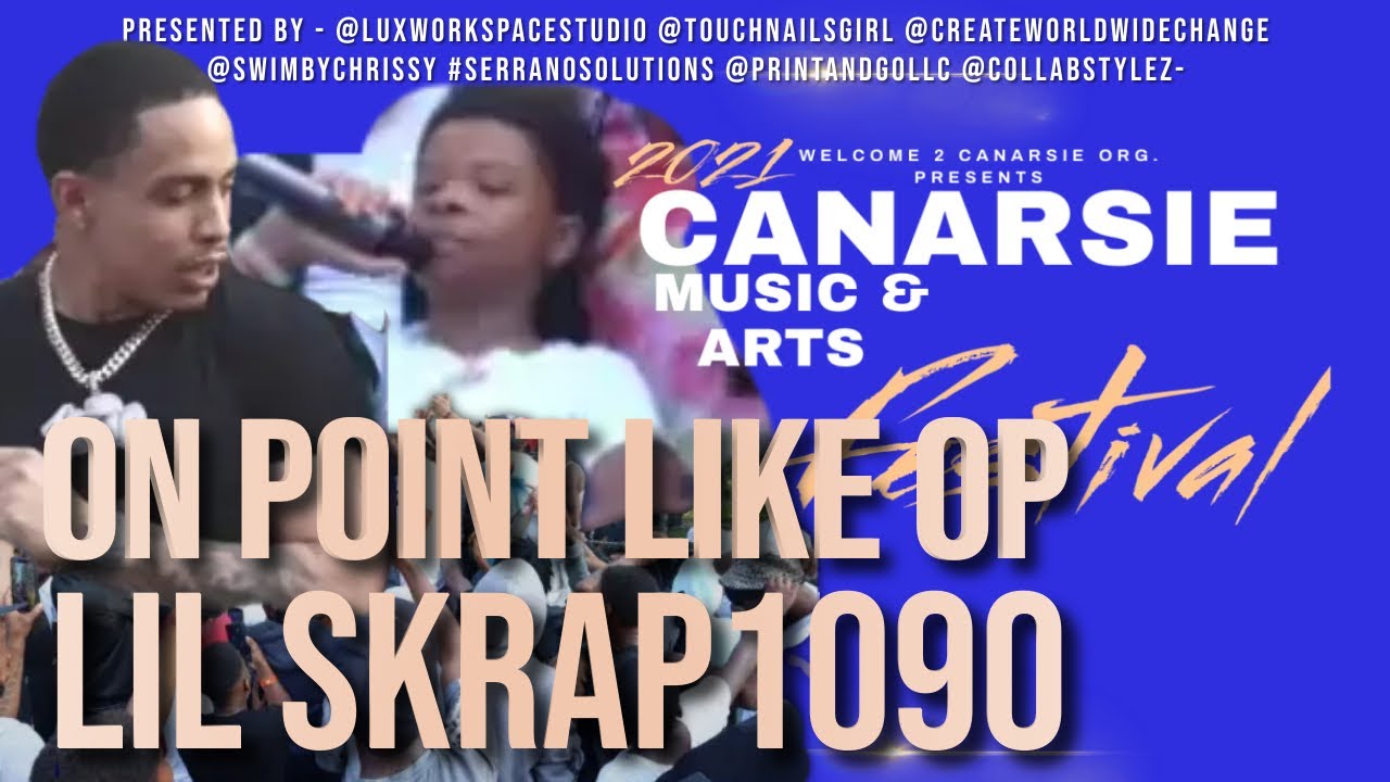 ON POINT LIKE OP & LIL SKRAP1090 Live @ ‘21 Canarsie Festival