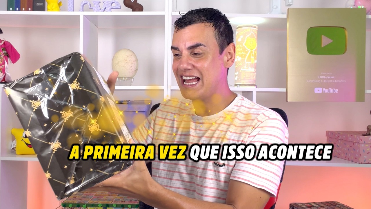 Abri a CAIXA POSTAL e fiquei sem palavras. O terceiro presente...
