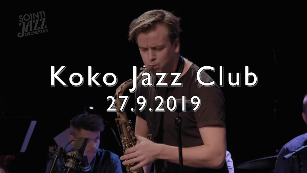 Marius Neset & Sointi Jazz Orchestra @ Koko Jazz Club, Helsinki (27.9.2019)