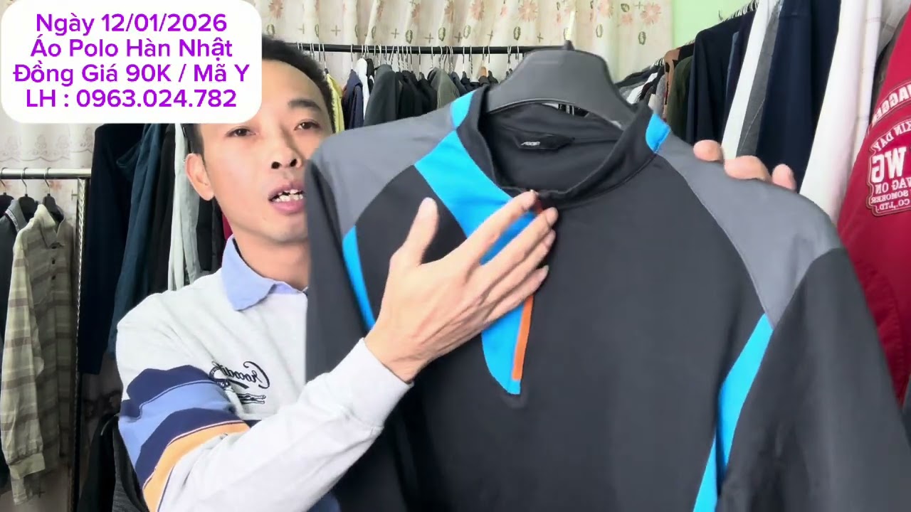 [12|1] ÁO POLO | ÁO THUN DÀI TAY | ĐỒNG GIÁ 90K | MUA 2 ÁO MIỄN SHIP | LH : 0963.024.782