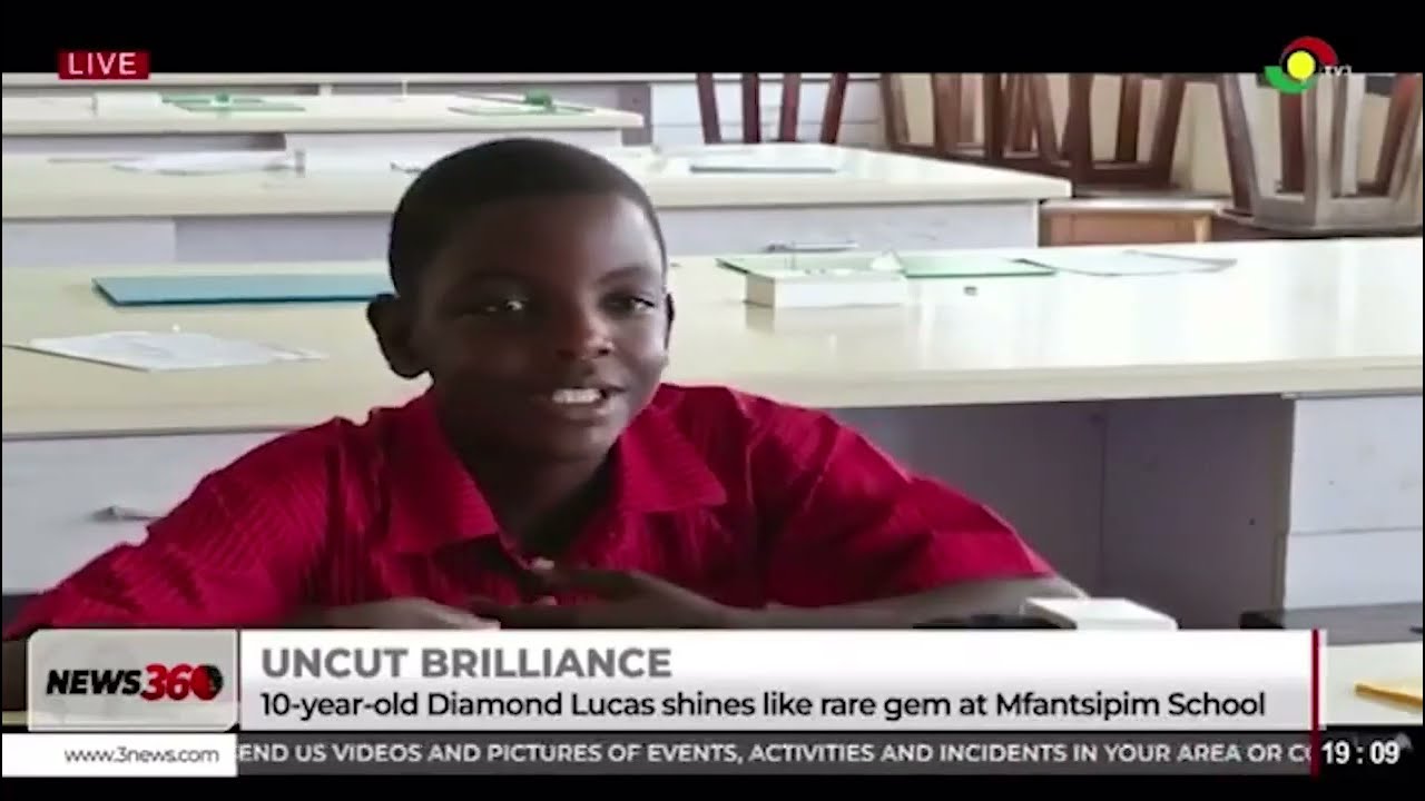 Meet 10-Year-Old Diamond Emorsamey-Lucas, SHS 2 Science Student at Mfantsipim School
