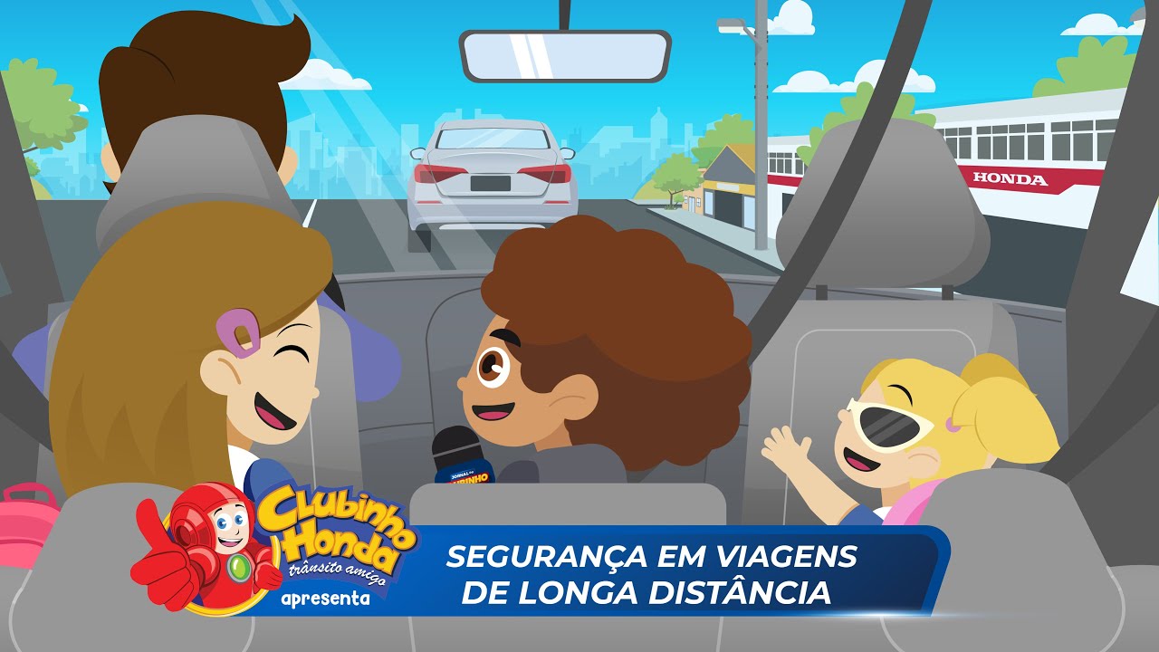 Clubinho Honda: Aventuras no trânsito | Episódio #20 – Pé na estrada com segurança!