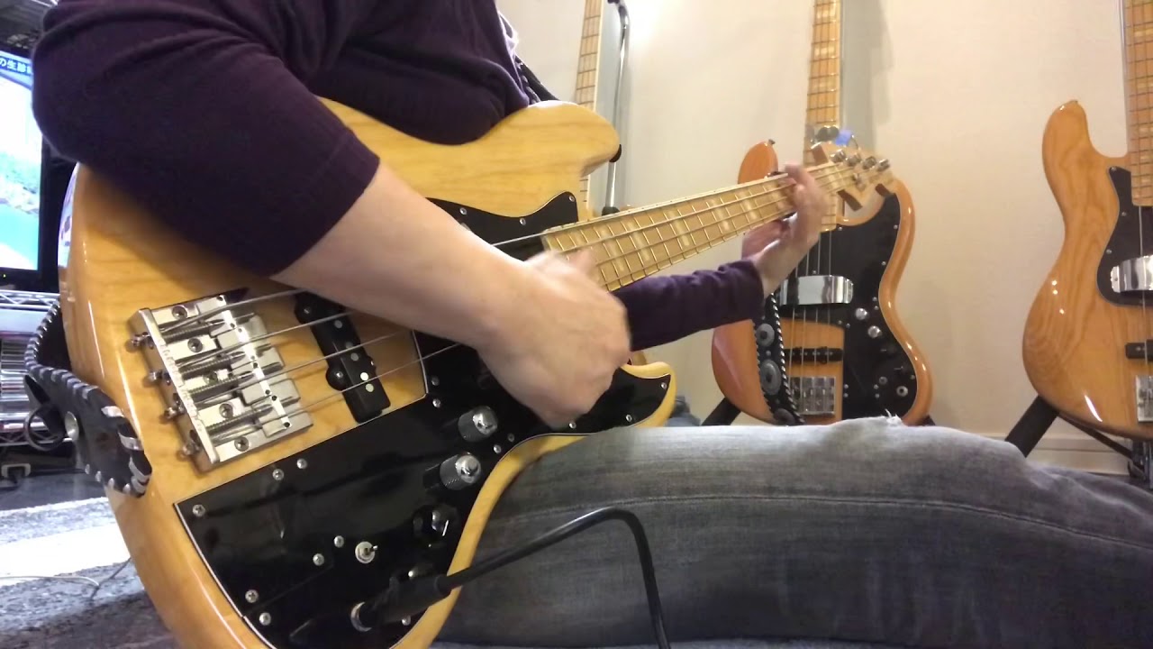 Marcus Miller / Panther / Bass Solo / Fender Jazz Bass JB77-MM