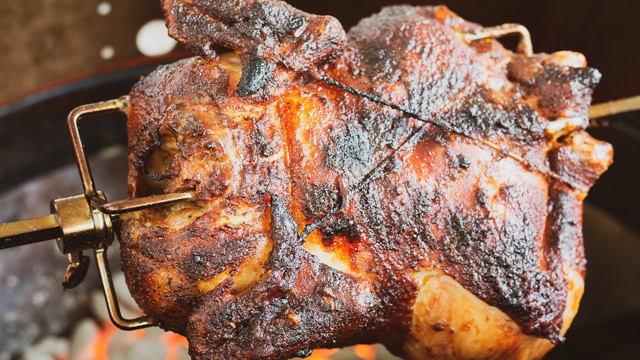 The Best Rotisserie Chicken Ever | Slow N Sear