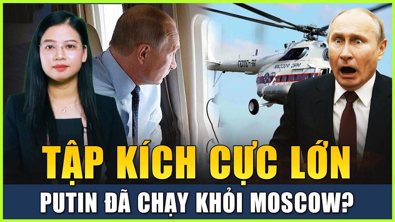 Ukraine Tập Kích Cực Lớn Bằng Flamingo, Neptune, Storm Shadow, Putin Có Thể Đã Chạy, Nga Hỗn Loạn