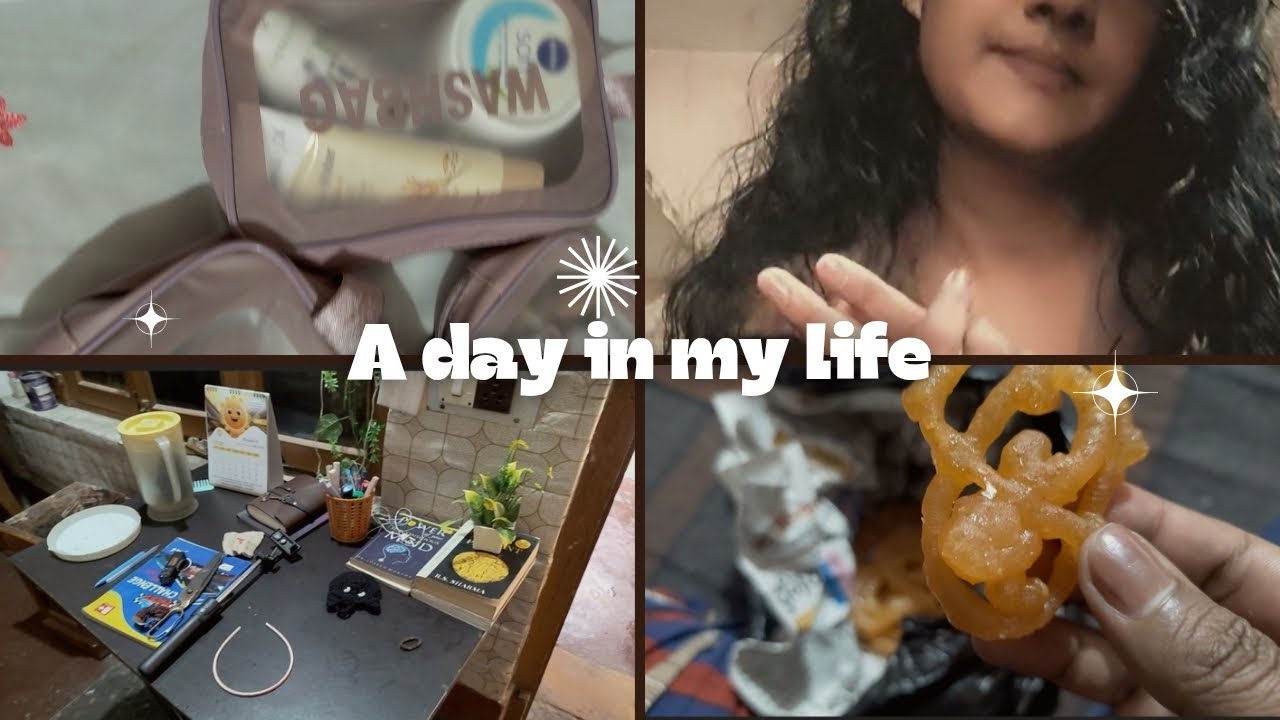 A day in my life | Aspirant Life | Skin Care | Unboxing #vlog #indianvlogger 