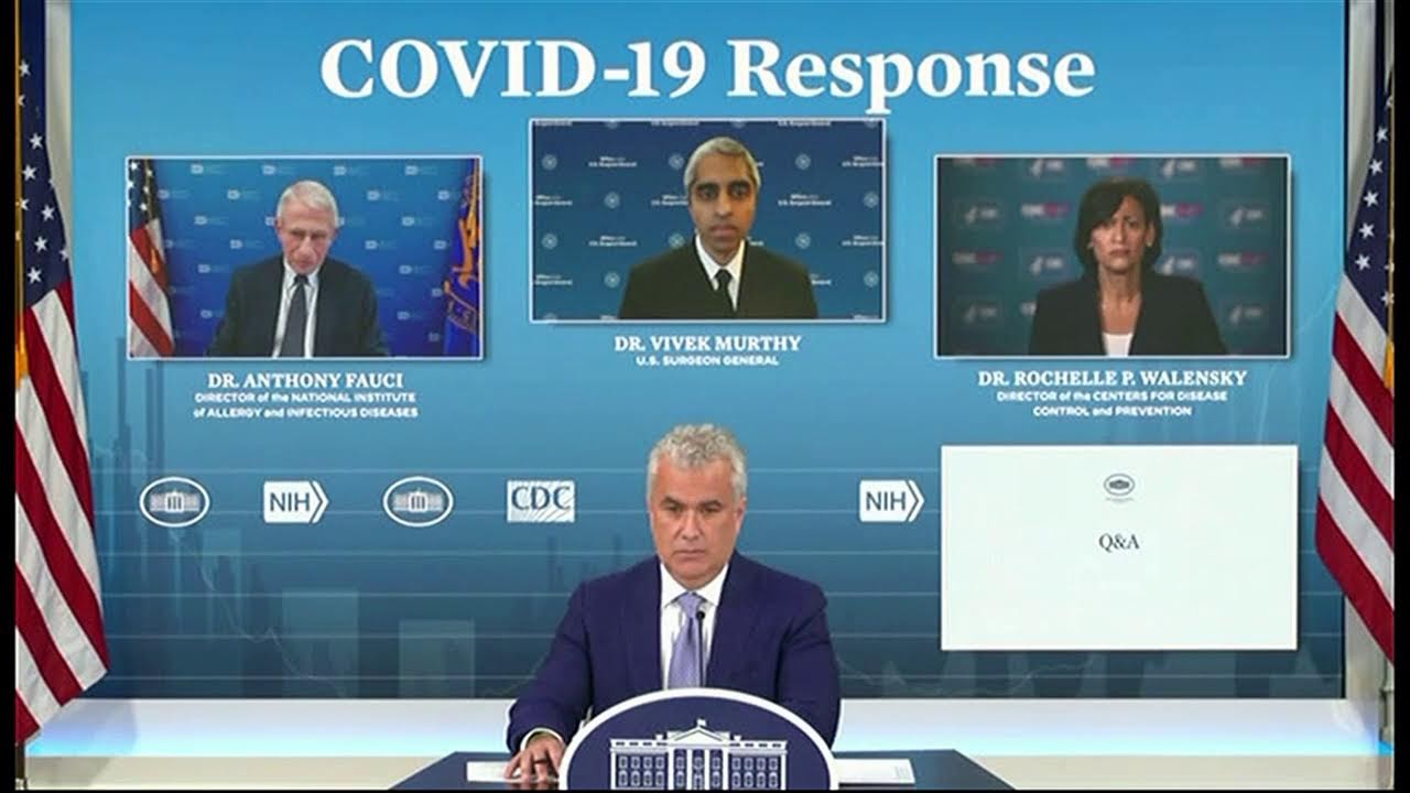 📍EN VIVO: Sigue la rueda de prensa del equipo de respuesta de covid-19 de la Casa Blanca