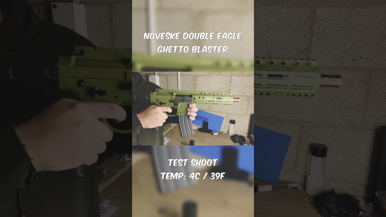 Satisfying Airsoft 🔫 Ghetto Blaster Noveske MWS Double Eagle