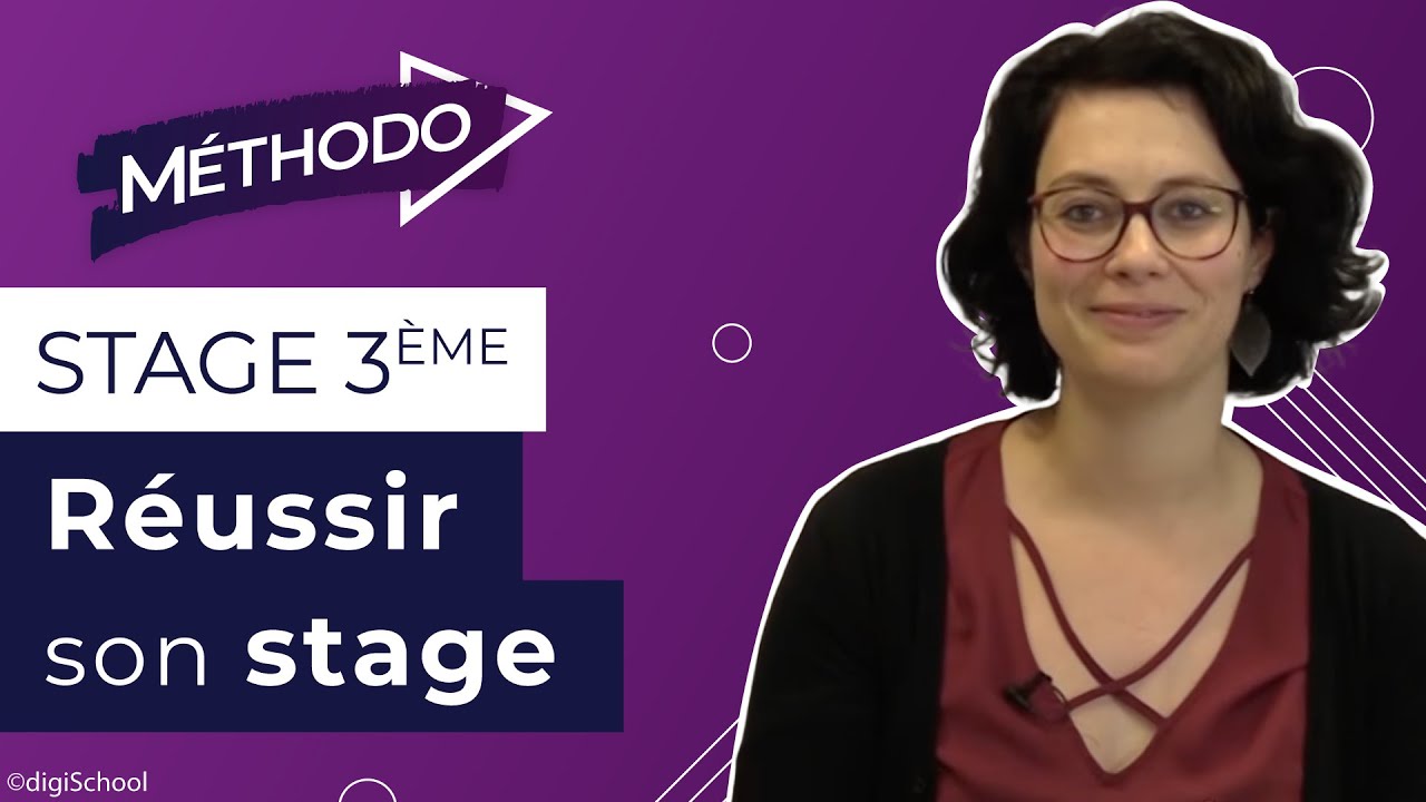 Que faire pendant le stage de 3e ?