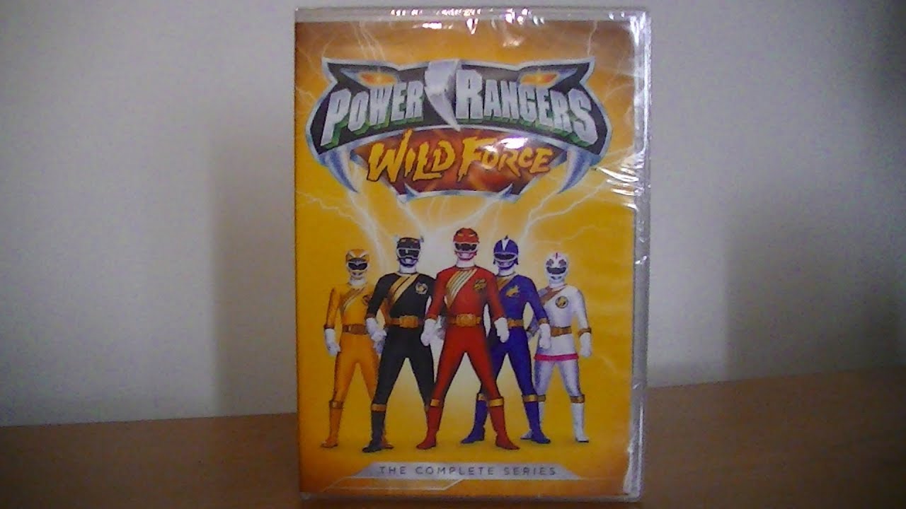 Power Rangers Wild Force The Complete Series - DVD Unboxing!