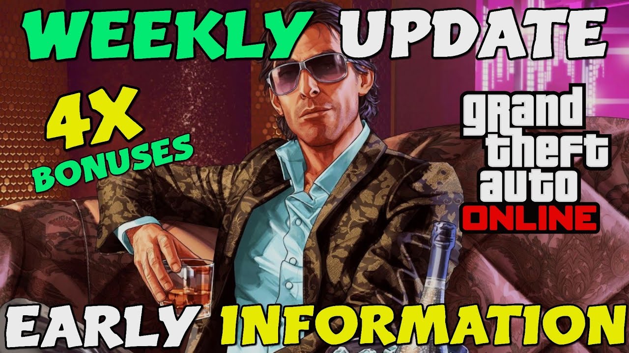 GTA Online Weekly Update Early Information! 4X Bonuses + NEW Content!