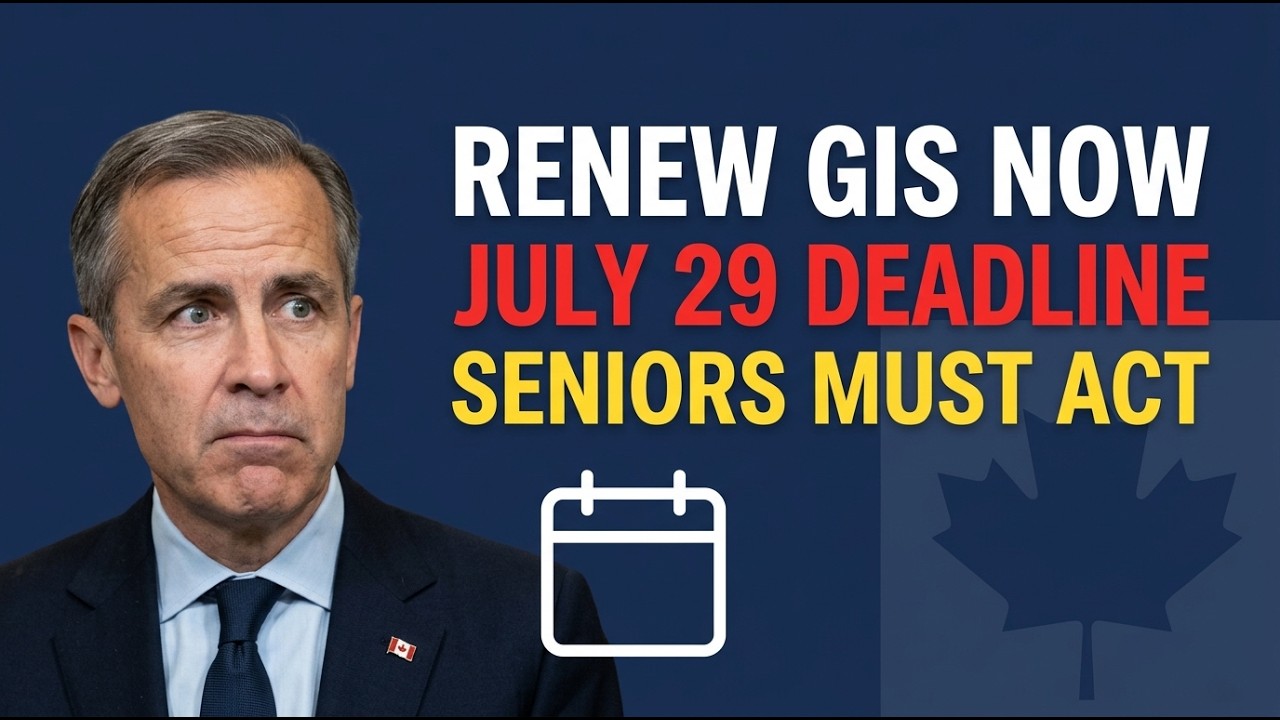 How to Renew Your GIS Before July 29 &mdash; Step by Step for Canadian Seniors