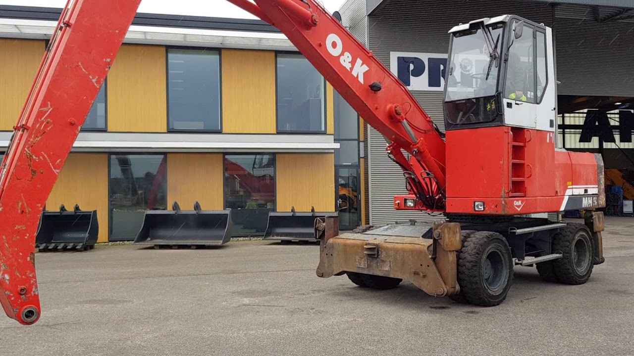 PRIMA Used Equipment: Material Handler O&K, MH5, 1994