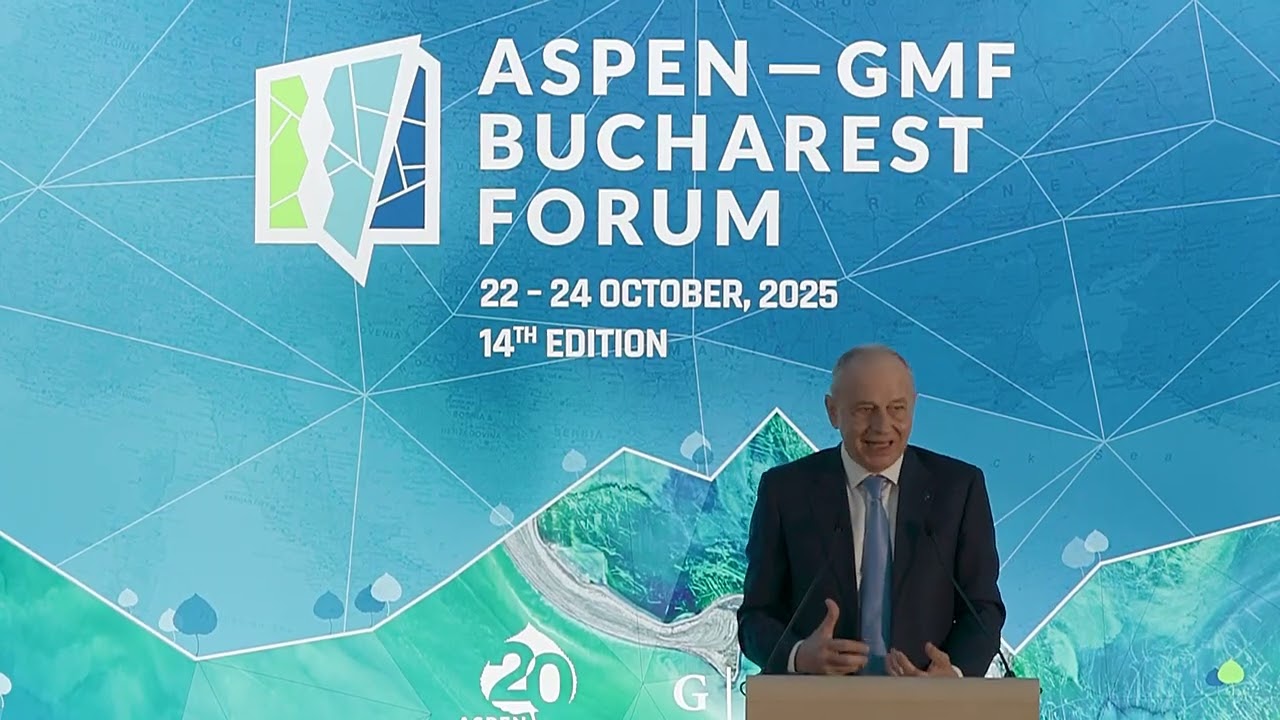 Mircea Geoană X Aspen-GMF Bucharest Forum 2025
