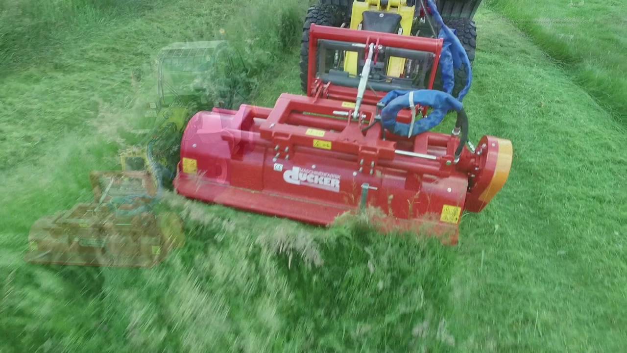 Dücker UMK 21 am Kramer Allrad Teleradlader 680T