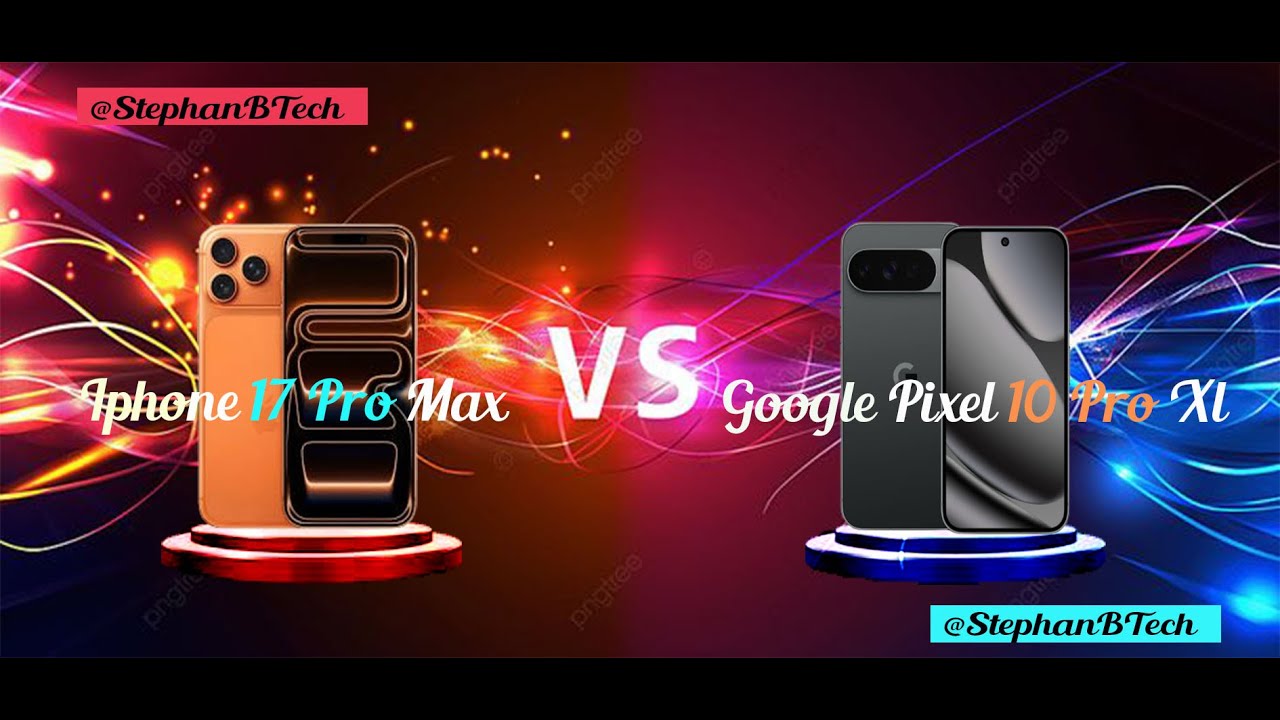 iPhone 17 Pro Max vs. Google Pixel 10 Pro XL : Comparaison Rapide