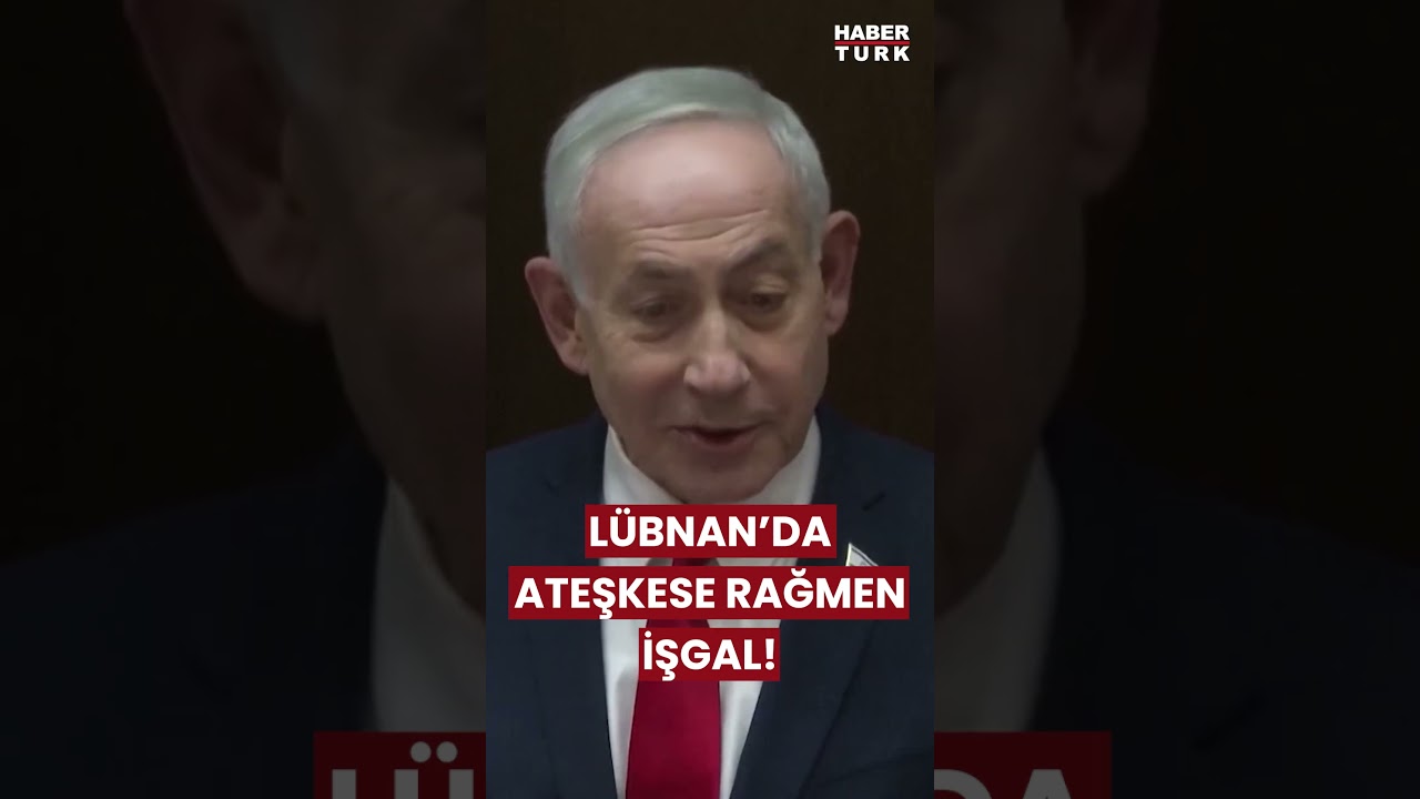 L&uuml;bnan'da Ateşkese Rağmen İşgal: İsrail Ordusu Litani'yi Ge&ccedil;ti! #shorts #netanyahu