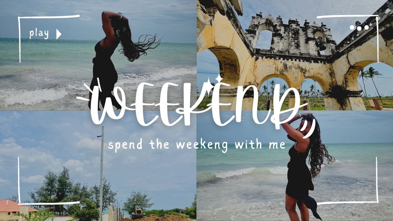 Weekend Vlog: Went to the beach in a cloudy day.