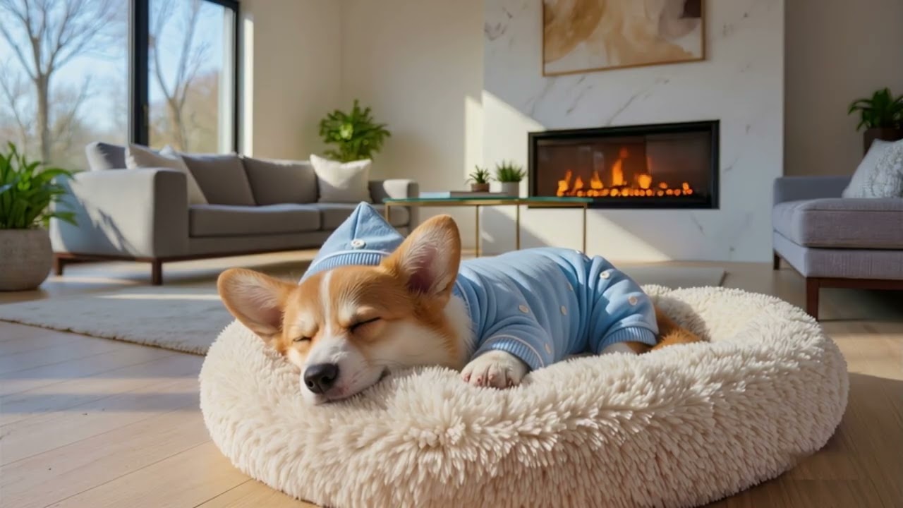 Calm Your Pup: 2 Hours of Deep Sleep Music and Night Sounds
