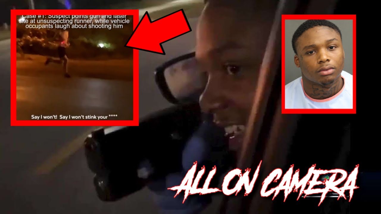 ORLANDO RAPPER SHOOTS MAN FOR LAUGHING AT HIM, AIMS LASER AT ANOTHER MAN ON CAMERA
