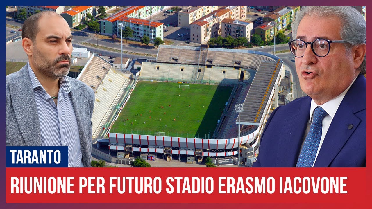 Taranto: Riunione futuro stadio Iacovone. Parlano Melucci e Ferrarese