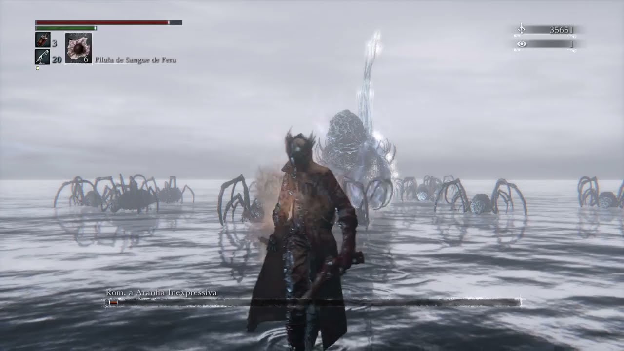 Rom, a Aranha Inexpressiva - Bloodborne