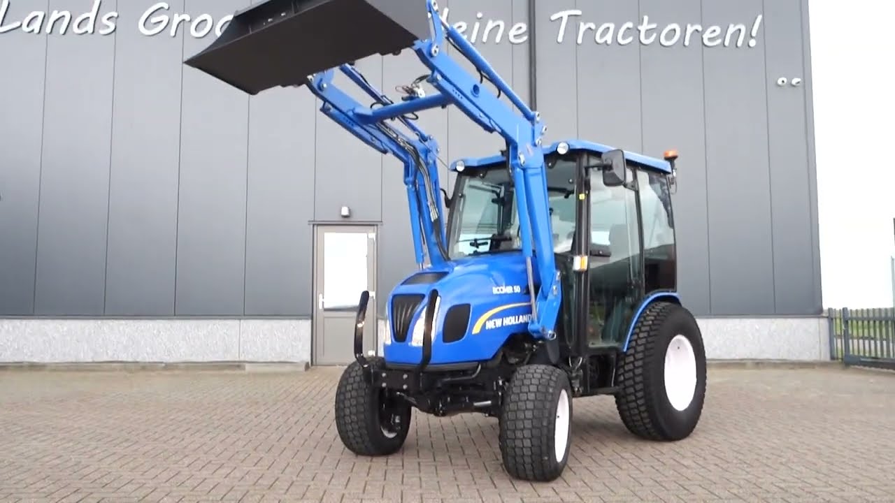 New Holland Boomer 50 4wd HST / 00721 Draaiuren / Tweezitter @boschvoorlader8kg203