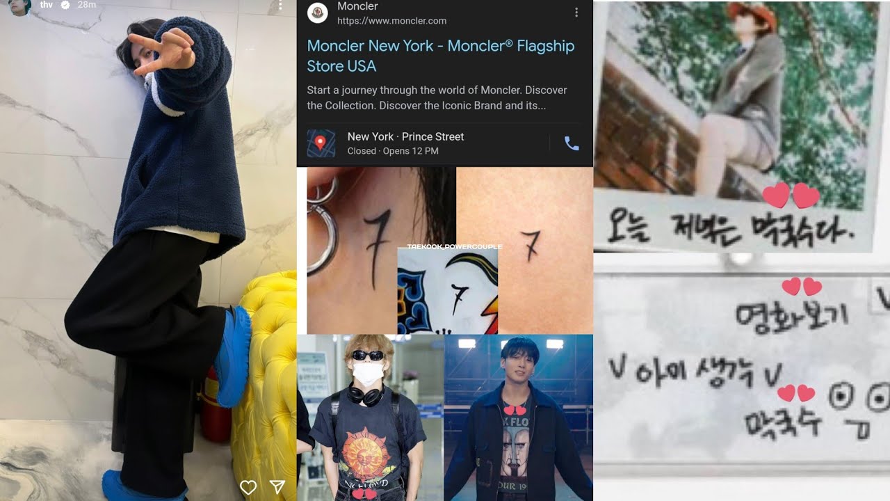 Taehyung flexing his boyfriend's gift/123 theory(Recent taekook update analysis)