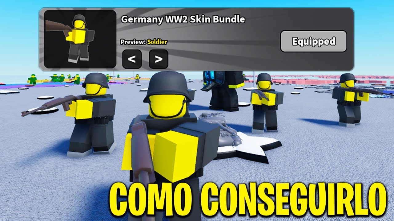 Como CONSEGUIR LA SKIN ALEMANA WW2 EN CONTROL DE EUROPA